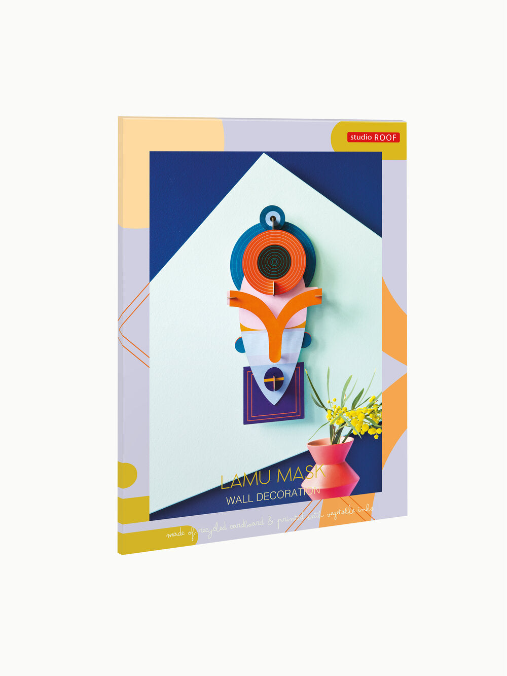 Lamu maske vægdekoration